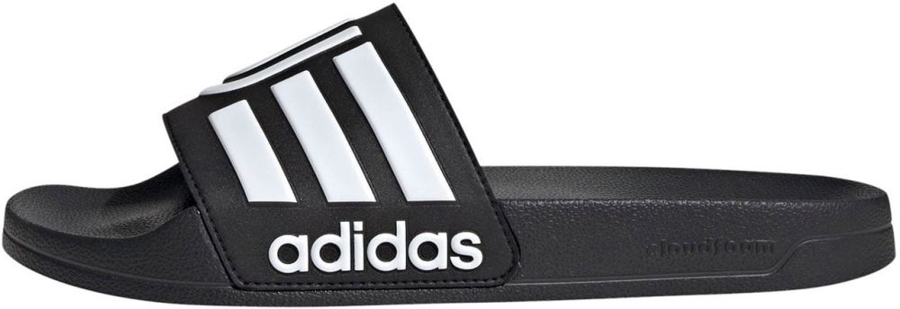 ADIDAS SPORTSWEAR Šľapky 'ADILETTE Juventus'  čierna / biela