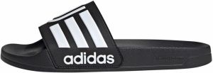 ADIDAS SPORTSWEAR Šľapky 'ADILETTE Juventus'  čierna / biela