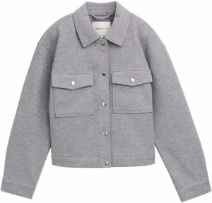 TOM TAILOR DENIM Prechodná bunda  sivá