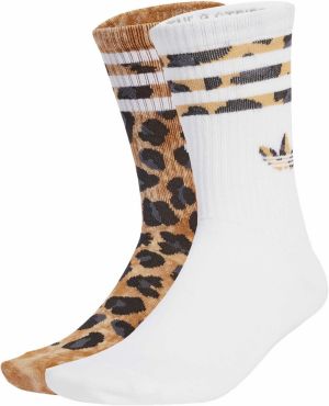 ADIDAS ORIGINALS Ponožky  hnedá / antracitová / čierna / biela