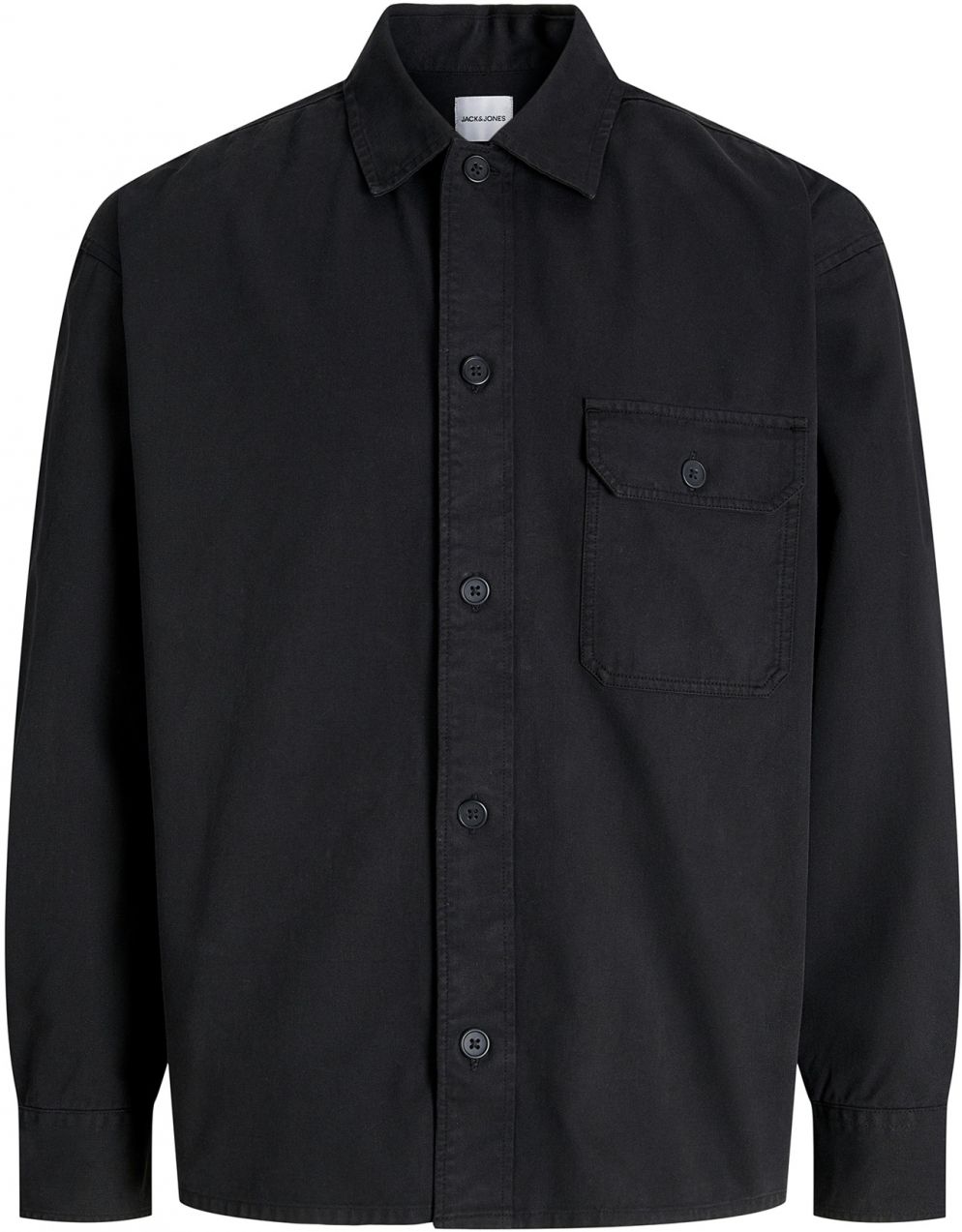 JACK & JONES Košeľa 'JJEDOVER'  čierna