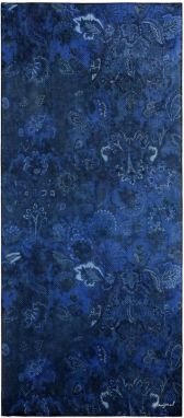 Desigual Šál  modrá / indigo / biela