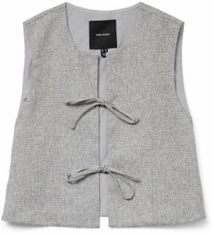 VERO MODA Vesta 'VMTAMMI'  sivá melírovaná
