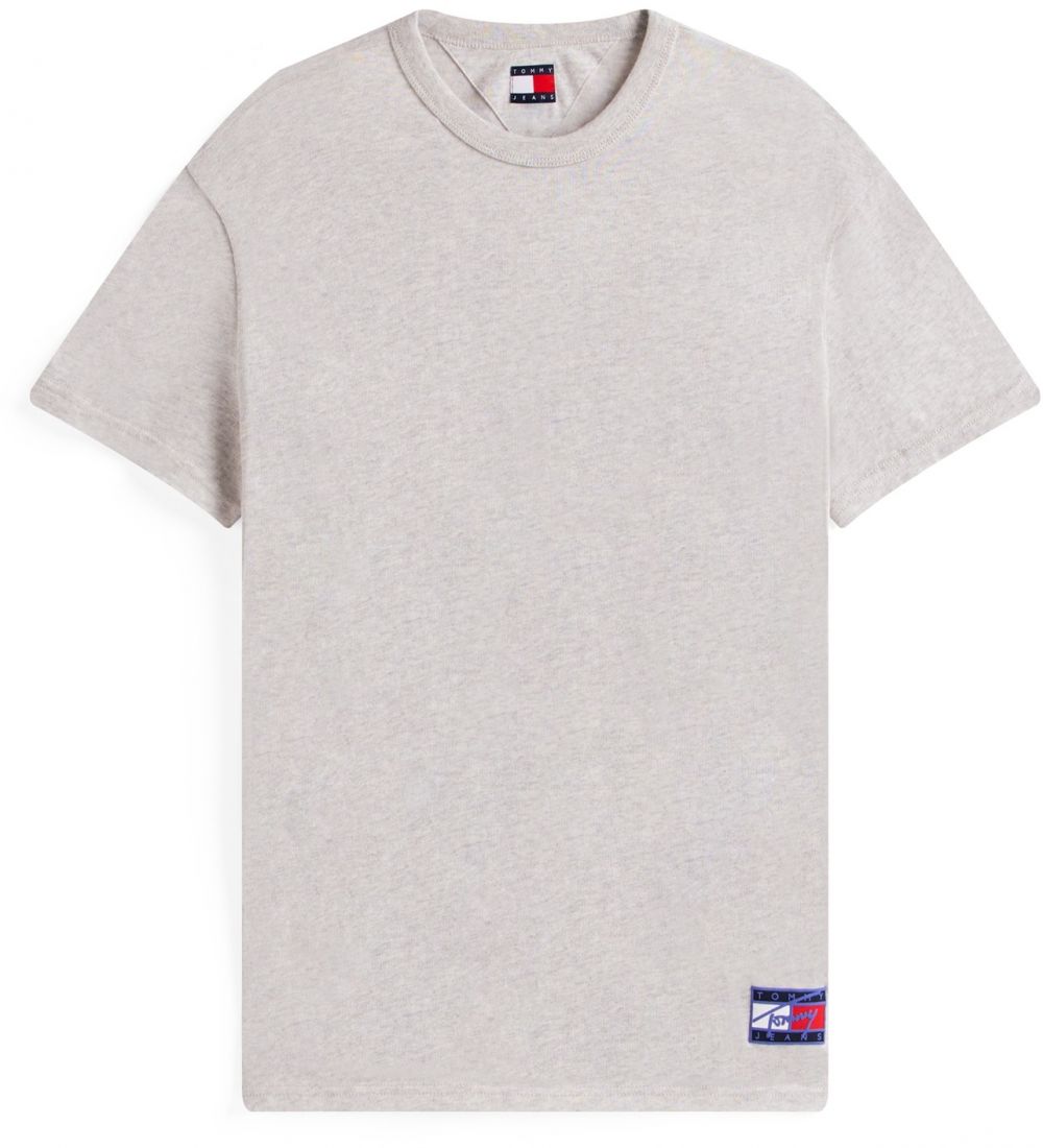 Tommy Jeans Tričko 'ATHL DEPT'  námornícka modrá / kráľovská modrá / svetlosivá / červená
