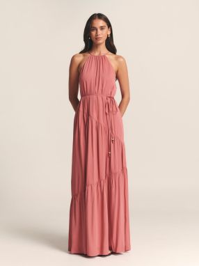 St MRLO Večerné šaty 'ELIZA MAXI DRESS'  ružová