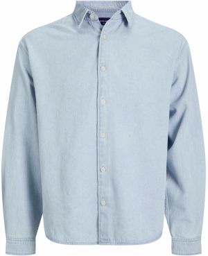 JACK & JONES Košeľa 'JORNORREBRO'  modrá denim