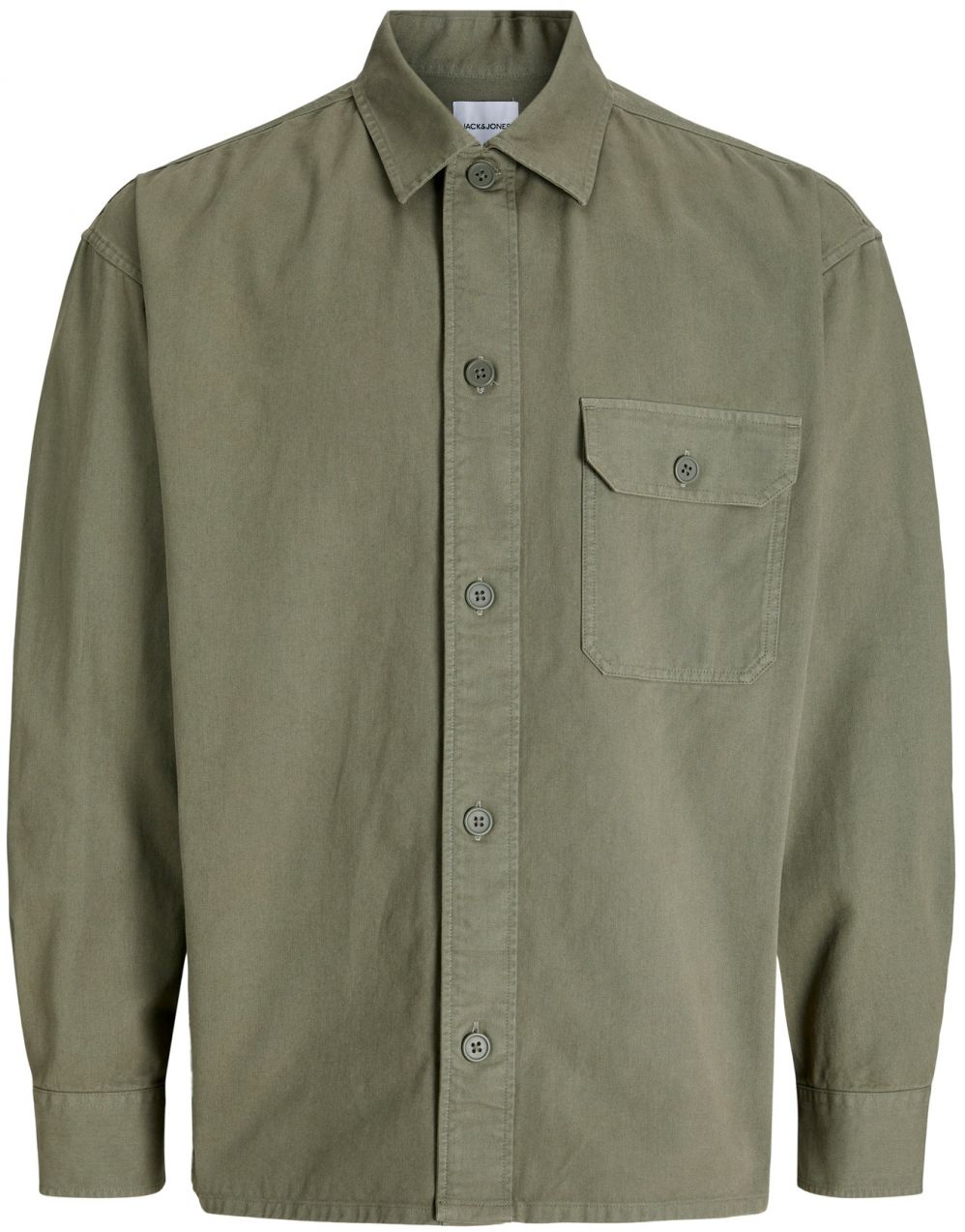 JACK & JONES Košeľa 'JJEDOVER'  olivová