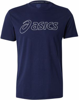 ASICS Funkčné tričko  námornícka modrá / biela