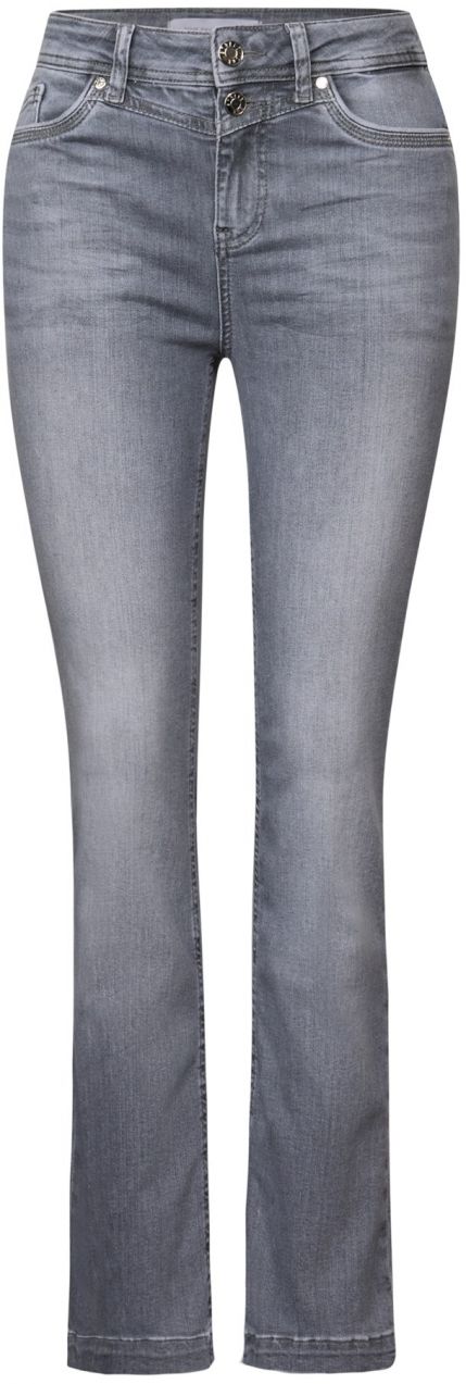 STREET ONE Džínsy  sivý denim