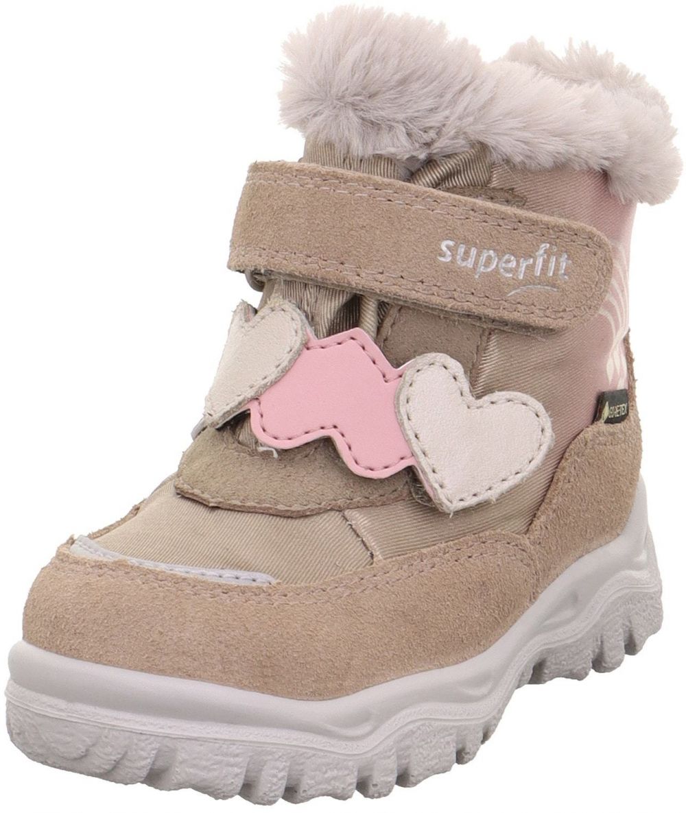 SUPERFIT Snehule 'HUSKY+'  svetlobéžová / ružová