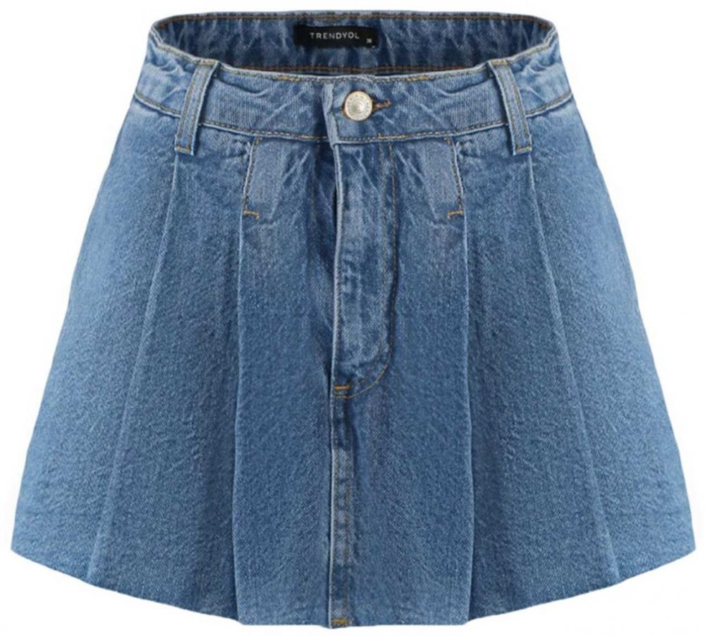 Trendyol Sukňa  modrá denim