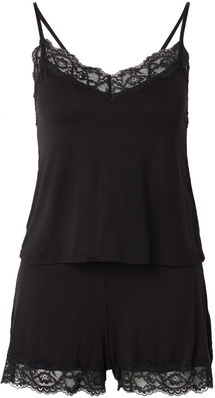 Hunkemöller Pyžamo 'Nana'  čierna