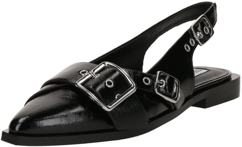 STEVE MADDEN Baleríny s ramienkom 'Grezly'  čierna