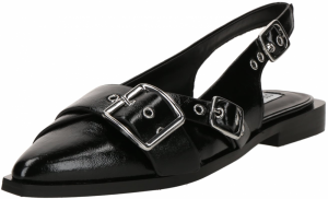 STEVE MADDEN Baleríny s ramienkom 'Grezly'  čierna