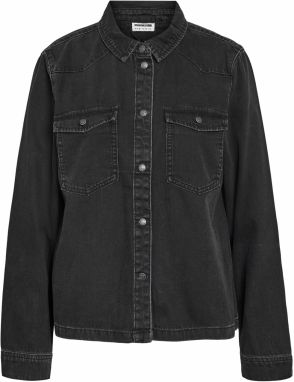 Noisy may Blúzka 'NMNEW'  čierny denim