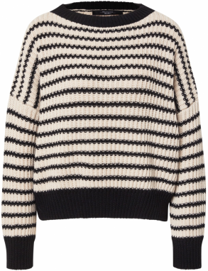 Weekend Max Mara Sveter 'EZOR'  nebielená / čierna