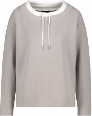 monari Mikina  sivá / biela