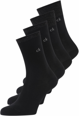 Calvin Klein Underwear Ponožky  čierna / biela