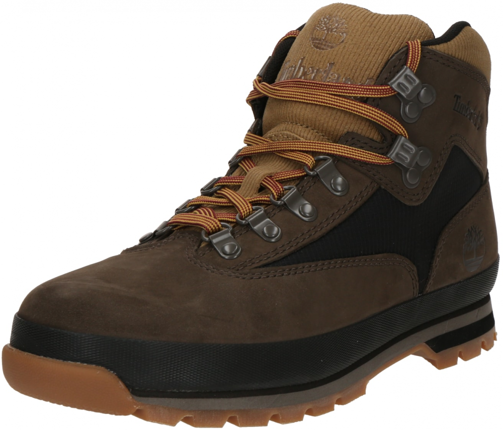 TIMBERLAND Šnurovacie čižmy  hnedá / svetlohnedá / čierna