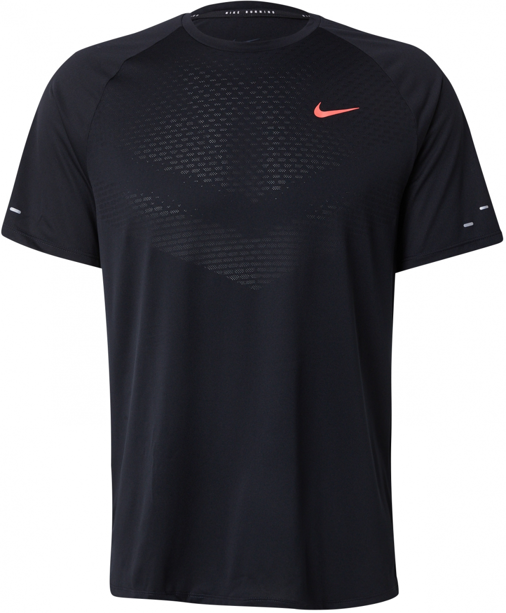 NIKE Funkčné tričko 'ENRGY STRIDE'  červená / čierna / biela