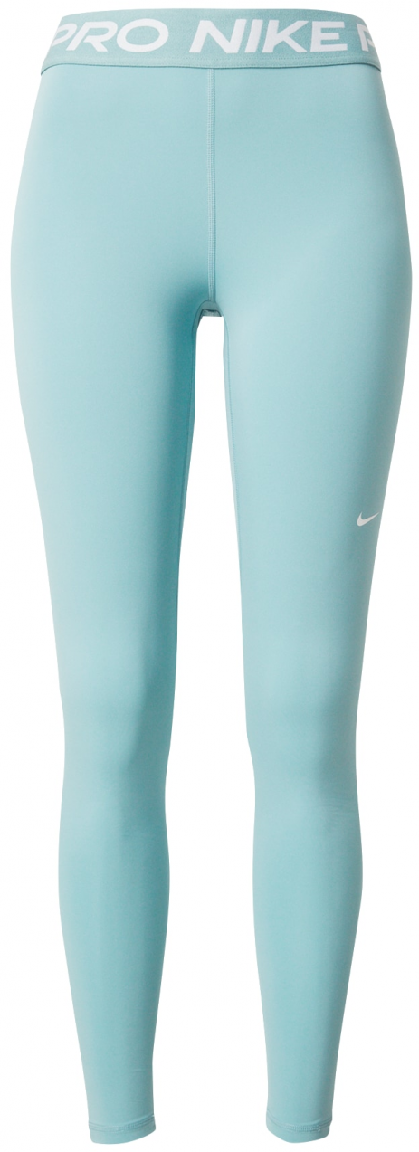 NIKE Športové nohavice 'Pro'  tyrkysová / biela