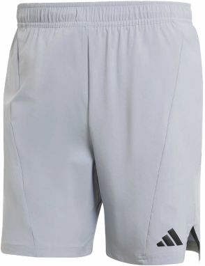 ADIDAS PERFORMANCE Športové nohavice 'Designed for Training Workout'  svetlosivá / čierna
