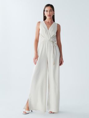 BWLDR Overal 'SPARKLE JUMPSUIT'  biela