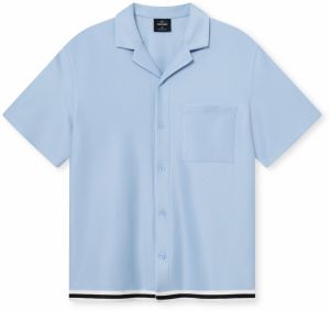 Johnny Urban Košeľa 'Parker'  nebesky modrá / čierna / biela