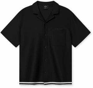 Johnny Urban Košeľa 'Parker'  čierna / biela