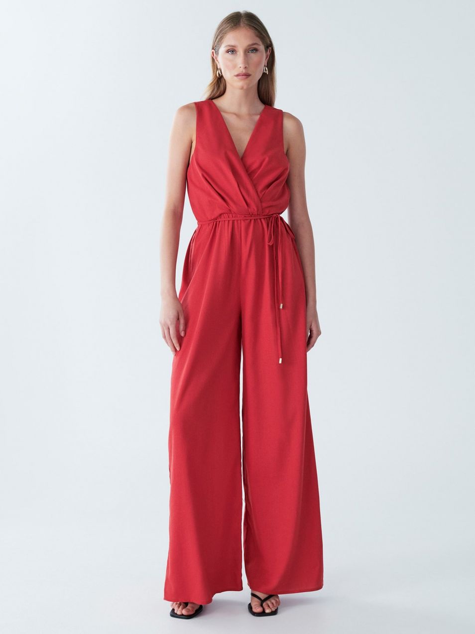 BWLDR Overal 'SPARKLE JUMPSUIT'  červená