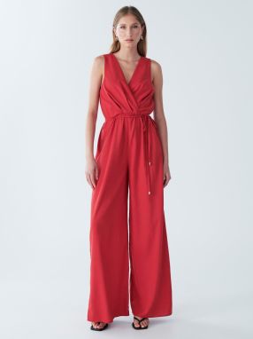 BWLDR Overal 'SPARKLE JUMPSUIT'  červená