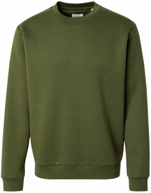 JACK & JONES Mikina 'JJEBradley'  tmavozelená
