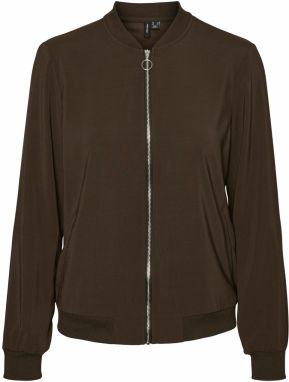 VERO MODA Prechodná bunda  čokoládová