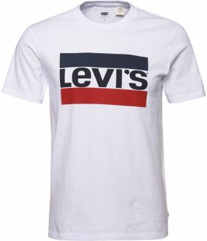 LEVI'S ® Tričko 'Sportswear Graphic Tee'  námornícka modrá / karmínovo červená / čierna / biela