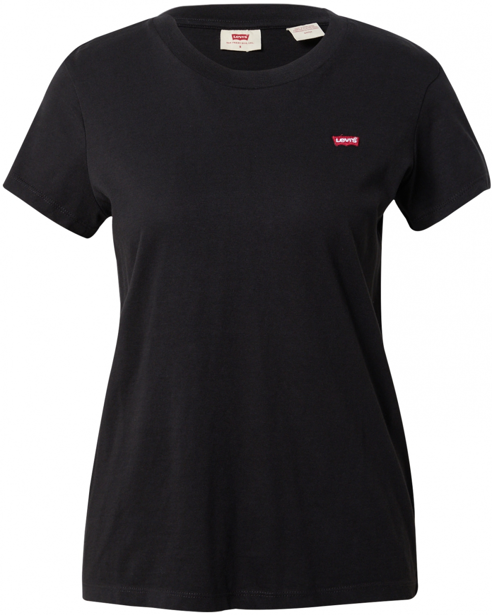 LEVI'S ® Tričko 'The Perfect Tee'  ohnivo červená / čierna / biela