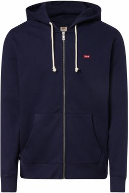 LEVI'S ® Tepláková bunda 'Housemark Zip Up Hoodie'  námornícka modrá / červená