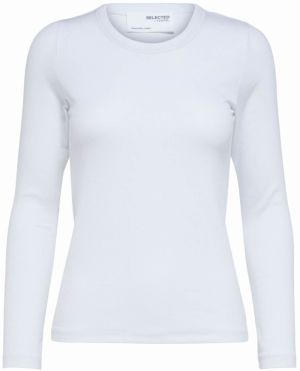 SELECTED Tričko 'DIANNA'  biela