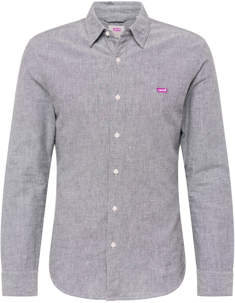 LEVI'S ® Košeľa 'Battery Housemark Slim Fit Shirt'  sivá melírovaná