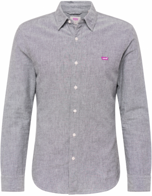 LEVI'S ® Košeľa 'Battery Housemark Slim Fit Shirt'  sivá melírovaná