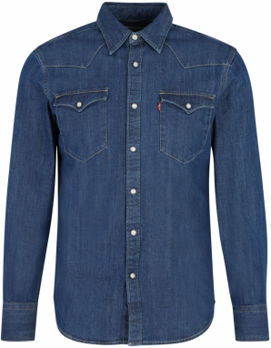 LEVI'S ® Košeľa 'Barstow Western Standard Shirt'  modrá denim
