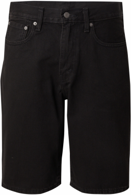 LEVI'S ® Džínsy '469™ Loose Shorts'  čierny denim