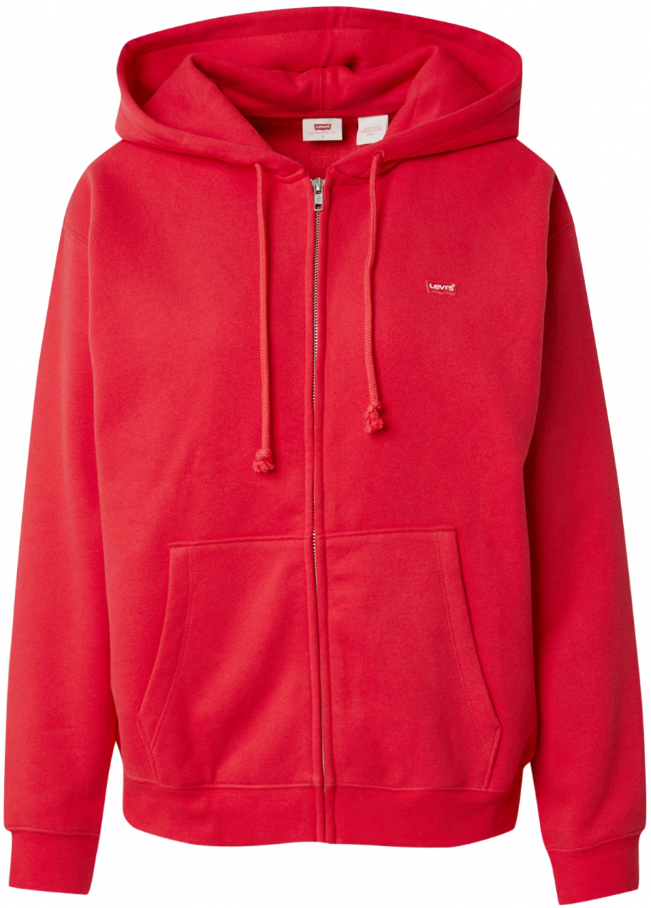 LEVI'S ® Tepláková bunda 'Everyday Zip Hoodie'  červená