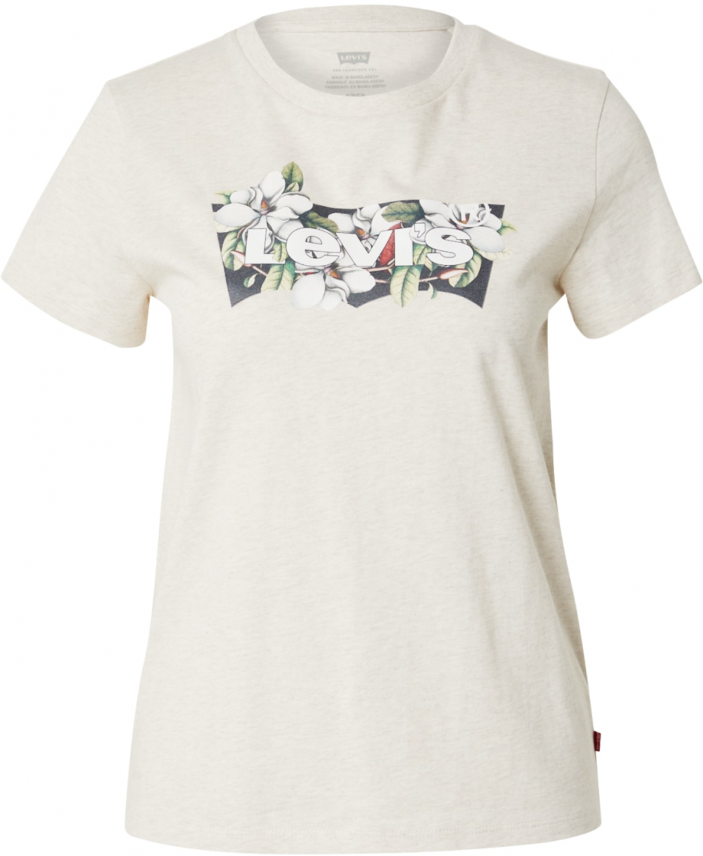 LEVI'S ® Tričko 'The Perfect Tee'  grafitová / tmavozelená / čerešňová / biela