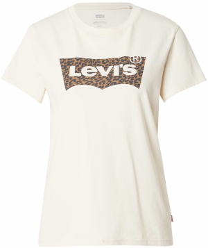 LEVI'S ® Tričko 'The Perfect Tee'  hnedá / čierna / biela