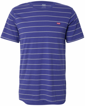 LEVI'S ® Tričko 'Original Housemark Tee'  kráľovská modrá / sivá / biela