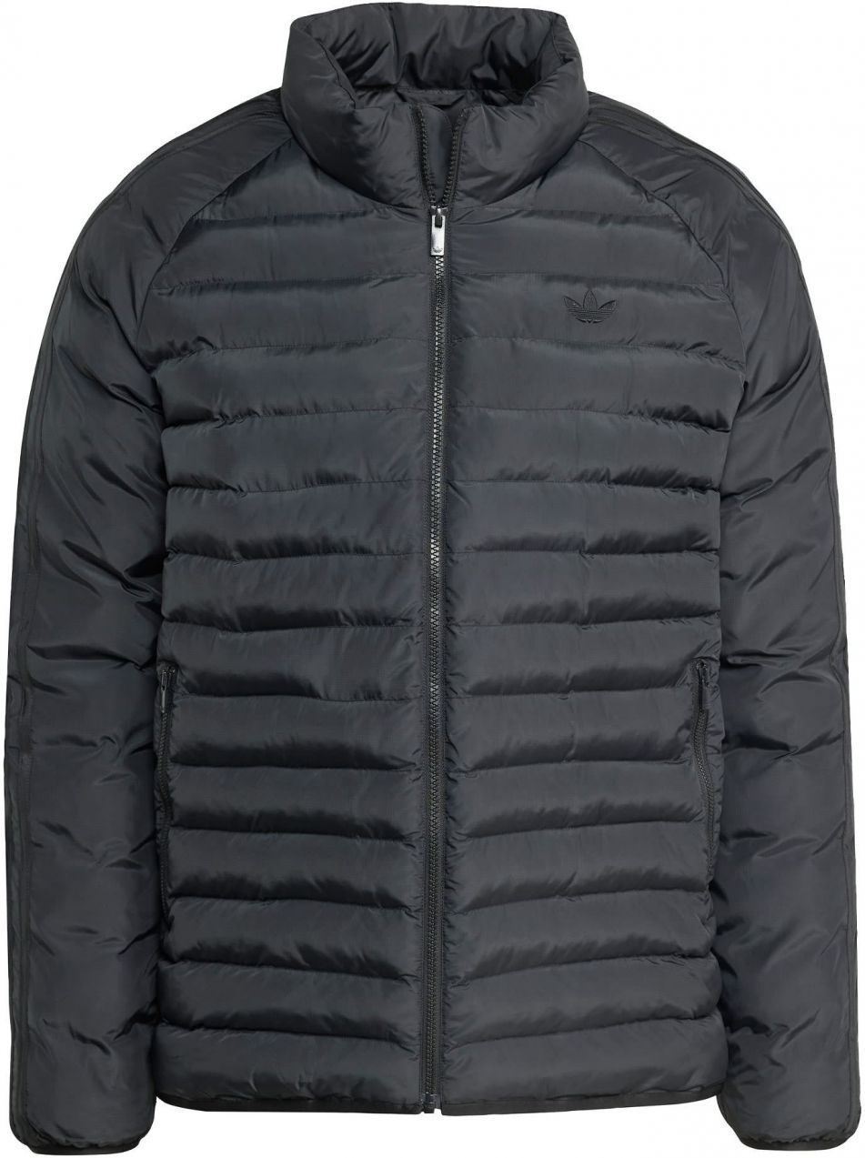 ADIDAS ORIGINALS Prechodná bunda 'Coll'  čierna