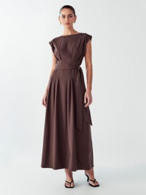 Willa Šaty 'LECIA MIDI DRESS'  hnedá