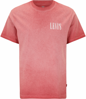 LEVI'S ® Tričko 'Relaxed Graphic Tee'  pastelovo červená / biela