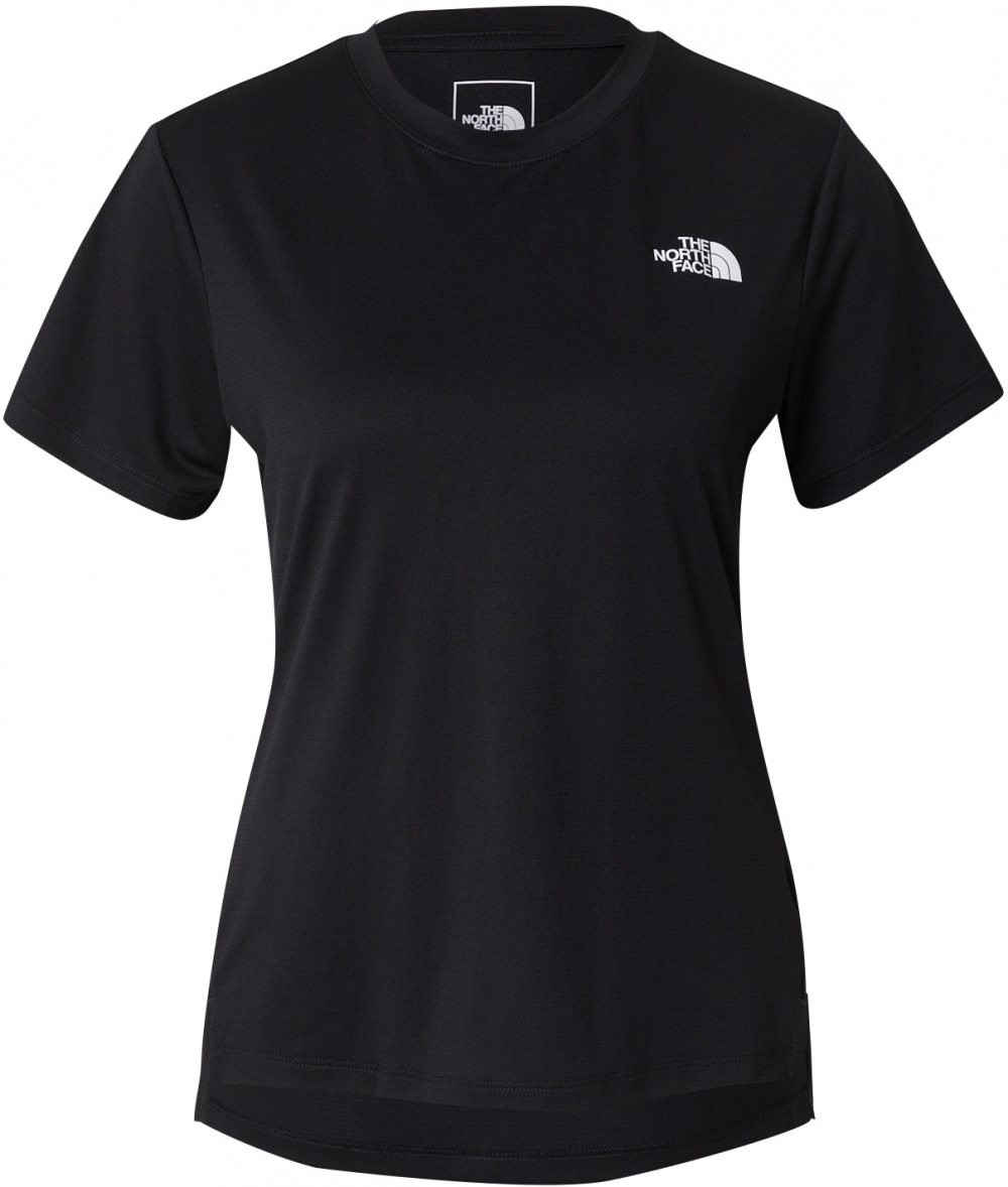 THE NORTH FACE Funkčné tričko 'Flex'  čierna / biela