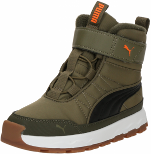PUMA Snehule 'Evolve'  olivová / čierna